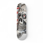 R Skull Skateboard