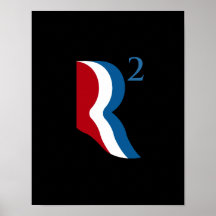 R SQUARED - ROMNEY RICE -.png Poster