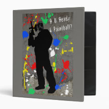 R U Ready 4 Paintball? 3 Ring Binder