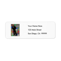 R U Ready 4 Paintball? Return Address Labels