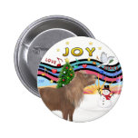 R-XmasMusic 1 -Shetland Pony Pinback Buttons