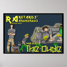 RA Animations Presents The Dude Poster