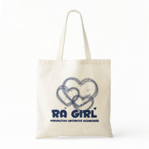 RA Girl Heart Design :: Rheumatoid Arthritis Bag