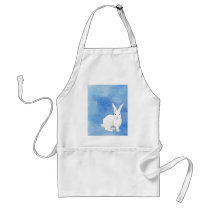 Rabbit Blue Apron