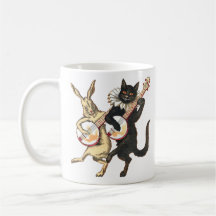 Rabbit & Cat Mug