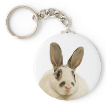 Rabbit Close-Up keychains