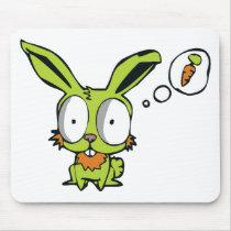 Rabbit desire mouse pads