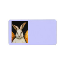 Rabbit Fairy Custom Address Label