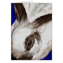 Rabbit Greeting Card