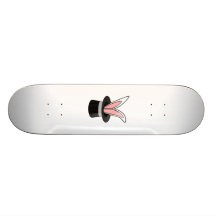 Rabbit in a Hat Magic Trick Skate Board Decks