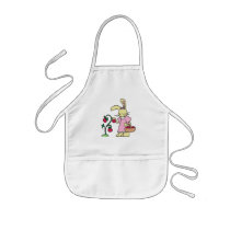 Rabbit in Tomato Garden Tshirts and Gifts Aprons