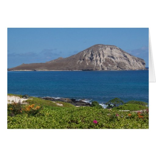 Rabbit Island Oahu Hawaii Greeting Cards