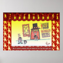Rabbit Night Life by Anjo Lafin Posters