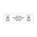Rabbit Return Address Label