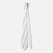 Rabbit with Chinese Character Neck Tie