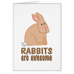 Rabbits are Awesome Cards