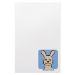 Rabbits Are Friends Stationery Paper