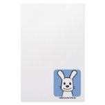 Rabbits Are Friends Personalized Stationery