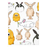 Rabbits. Invitations
