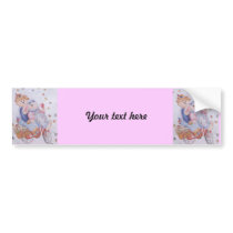 Rabbits on bike bumper stickers