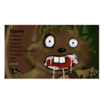 Rabid Squirel BG Business Card