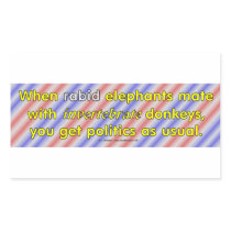RabidInvertebrate Rectangle Sticker