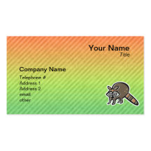 Raccoon Business Card