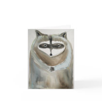 raccoon greeting cards