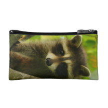raccoon cosmetic bags
