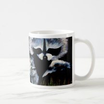 Raccoon Designer CricketDiane Stuff Coffee Mug