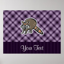 Raccoon Poster