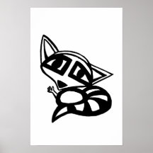 Raccoon Posters