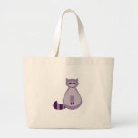 raccoon tote bag