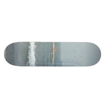Race Boats Skate Deck