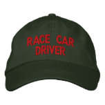 race car driver baseball cap