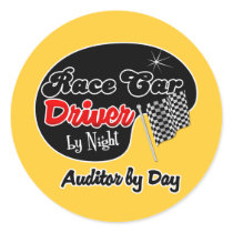 Race Car Driver by Night Auditor by Day