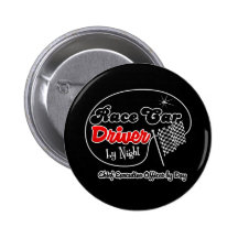 Race Car Driver by Night Chief Executive Officer b Pins