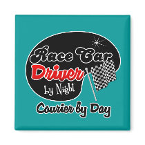 Race Car Driver by Night Courier by Day