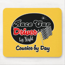Race Car Driver by Night Courier by Day