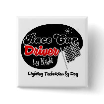 Race Car Driver by Night Lighting Technician by Da