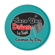 Race Car Driver by Night Lineman by Day