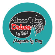 Race Car Driver by Night Magnate by Day