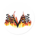 Race Flag stickers