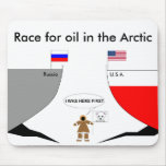 race for arctic, Race for oil in the Arctic, Ru... mousepads