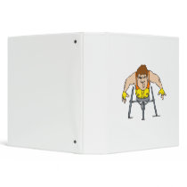 Race Hard Vinyl Binder