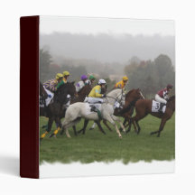 Race Horse Field Binder