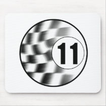 Racecar #11 mousepads