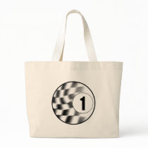 Racecar #1 tote bag