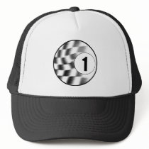 Racecar #1 trucker hat