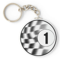 Racecar #1 keychain